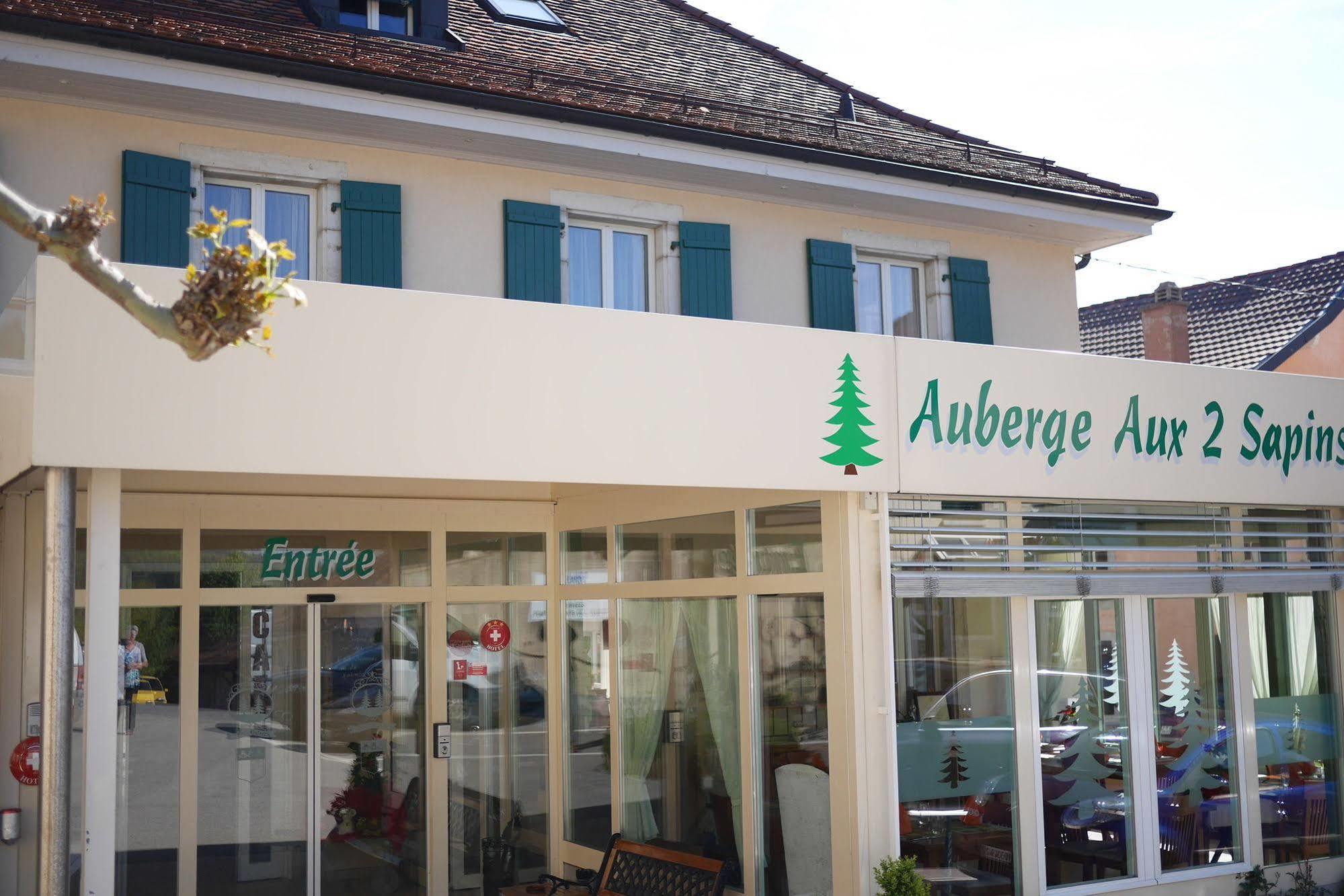 Montricher Auberge Aux Deux Sapins מראה חיצוני תמונה